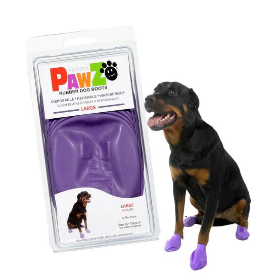 PAWZ 1055 – гумени обувки за куче, размер L, комплект 12 бр.