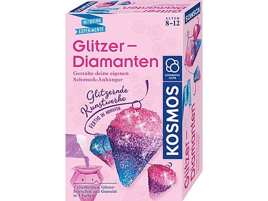 KOSMOS Glitzer-Diamanten – експериментален комплект