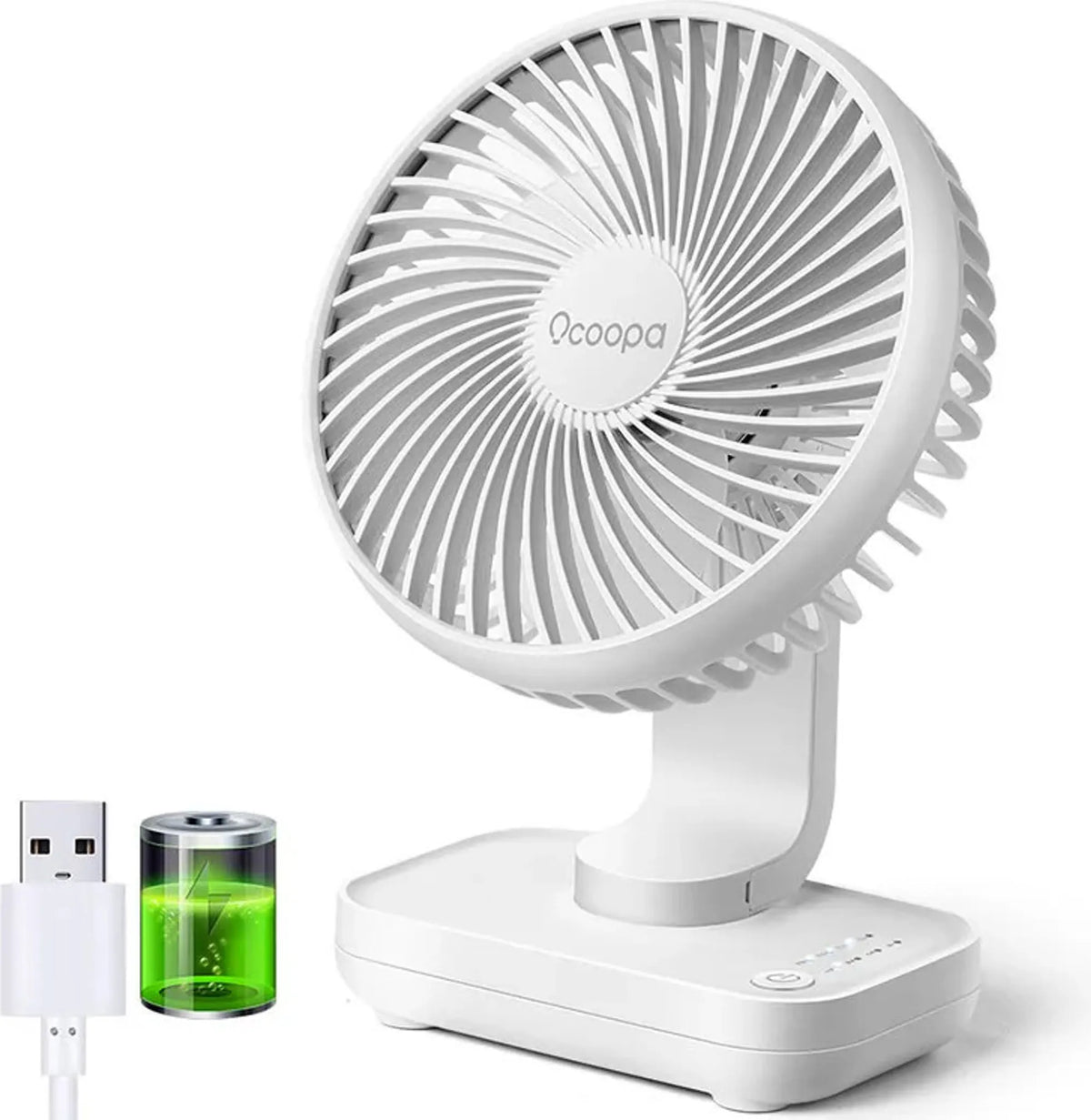 OCOOPA – компактен USB вентилатор с 3 скорости