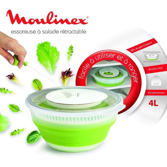 Moulinex – сгъваема центрофуга за салата 4 л