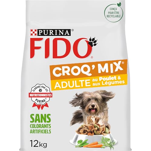 FIDO Croq Mix – храна за възрастни кучета 12 кг