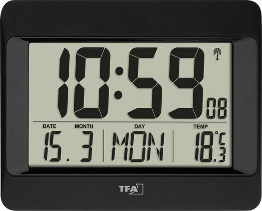TFA Dostmann 60.4519.01 – дигитален радиочасовник с температура