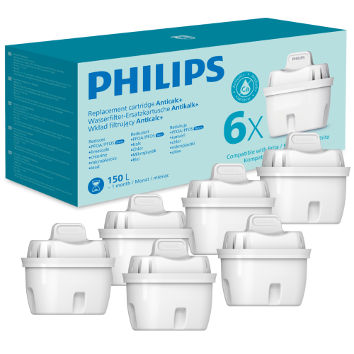 Philips Water – анти-варовик филтри, 6 бр.