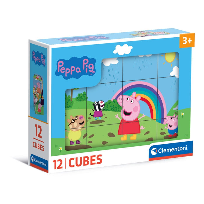 Clementoni Peppa Pig – пъзел от 12 кубчета