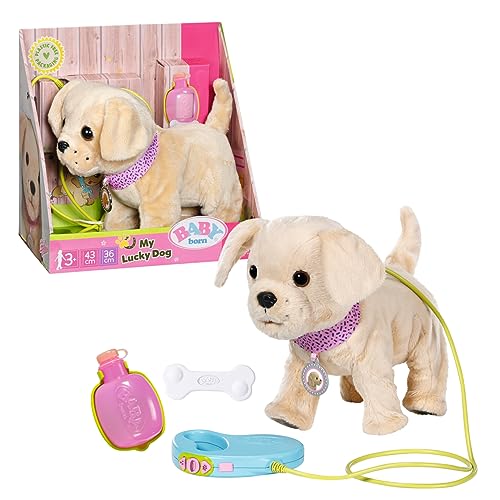 BABY born My Dog Lucky – Интерактивно кученце с транспортна кутия