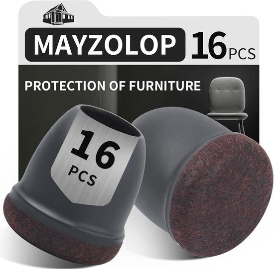 MAYZOLOP – 16 броя капачки за крака на столове
