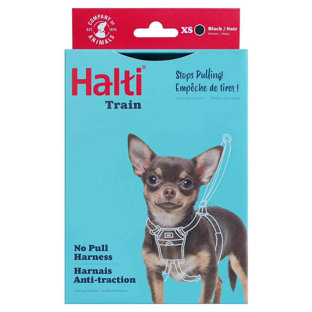 Halti Train No-Pull – нагръдник за куче XS, черен