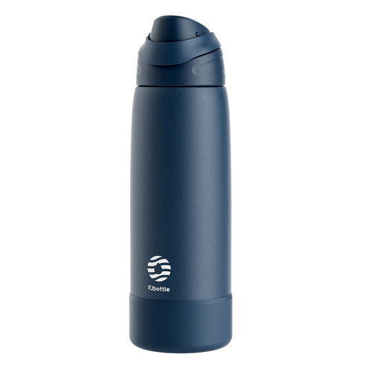 Fjbottle 750 мл с отваряне с едно натискане – синя