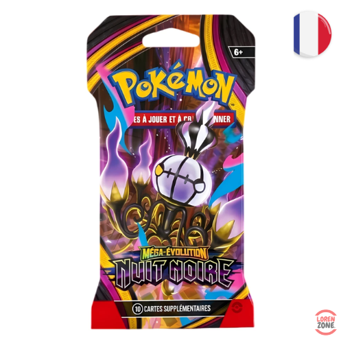 Pokémon – Booster с 10 карти ME05 Nuit Noire