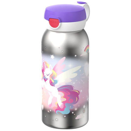 Mepal Campus stainless steel bottle 600 ml Unicorn Glow