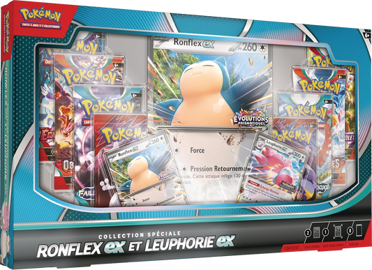 Pokémon TCG Special Collection Ronflex-ex и Leuphorie-ex