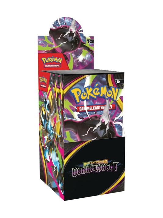 Pokémon TCG Mega-Evolution Dunkelnacht – Display с 18 бустера