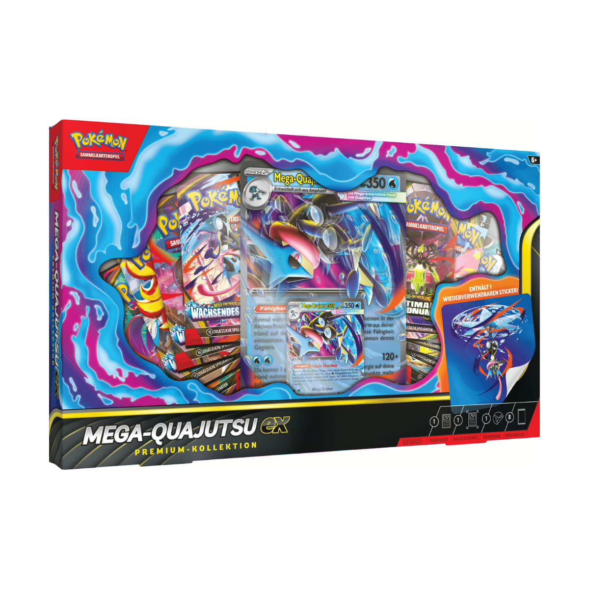Pokémon Mega Quajutsu ex Premium Collection