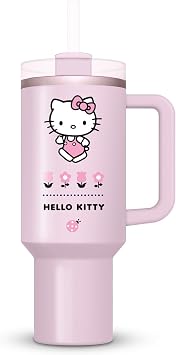 Hello Kitty бутилка със сламка 1180 ml