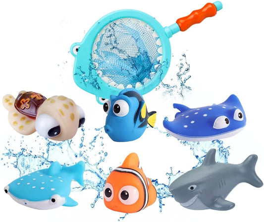 Finding Nemo – комплект от 7 играчки за баня