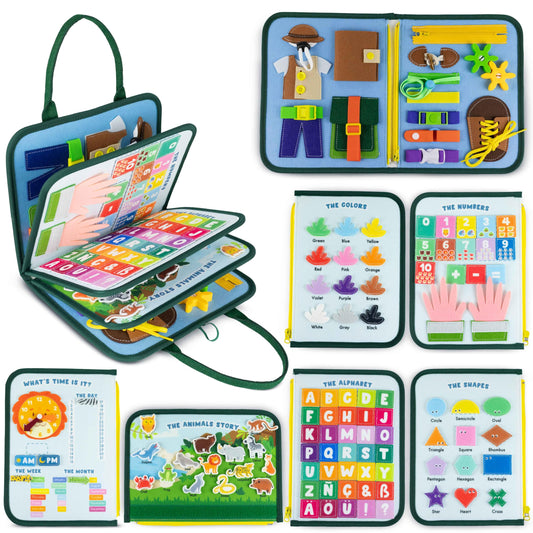 BONNYCO Montessori Busy Board – филцова чанта