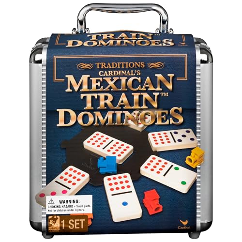 Domino Train Mexican – дървено домино комплект