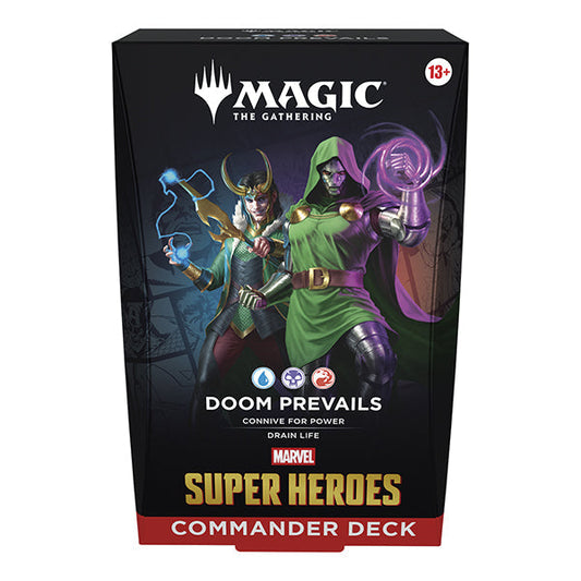 Magic: The Gathering | Marvel Super Heroes – Commander Deck Doom Prevails