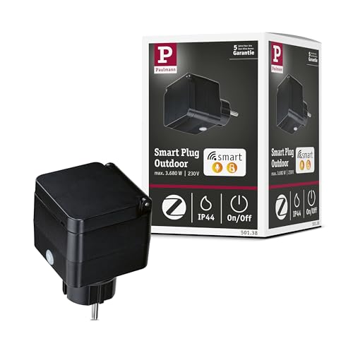 Очаквай скоро • Paulmann Smart Plug Outdoor IP44 – умен външен контакт