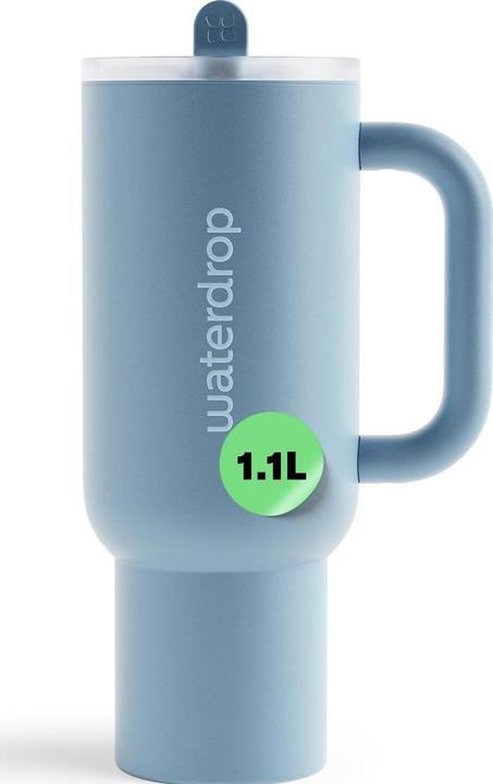 waterdrop 1.1 L insulated tumbler with straw